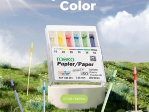 Coltene Paper Points Colour [เปลี่ยนสีเมื่อโดนน้ำ] ROEKO no.30