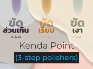 Coltene KENDA Point 3-step polishers Nobilis 1 pc.