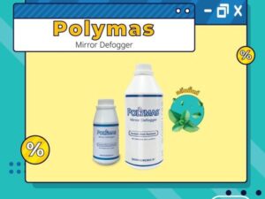 Dentamerica Polymas Mirror Defogger น้ำยาไล่ฝ้ากระจก Size S