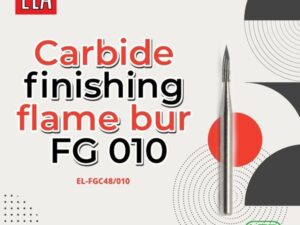 Ela Carbide finishing flame bur fg 010 1 pc.