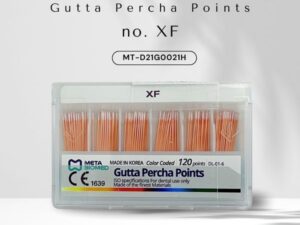 Meta biomed Gutta Percha Points Lateral Cone no. XF