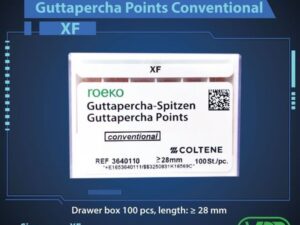 Coltene Guttapercha Points Conventional 100 pcs. ขนาด XF