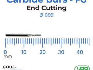 Microdont Carbide burs – FG End Cutting 1 pc. 009