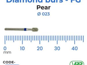Microdont Diamond burs – FG Flat End Cylinder 1 pc. 025