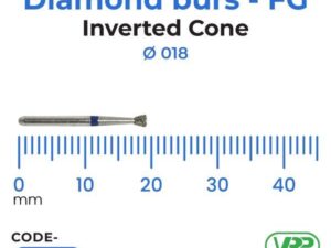Microdont Diamond burs – FG Inverted Cone 1 pc. 018