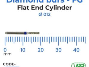Microdont Diamond burs – FG Flat End Cylinder 1 pc. 012