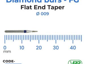 Microdont Diamond burs – FG Flat End Taper 1 pc. 009