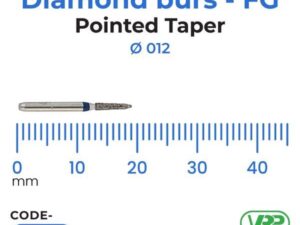 Microdont Diamond burs – FG Pointed Taper 1 pc.  012