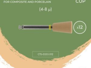 Coltene KENDA Unicus Diamond Polishers (Step 2/3) Cup 12 pcs.