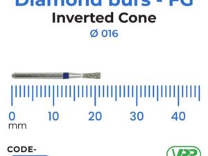 Microdont Diamond burs – FG Inverted Cone 1 pc. 016