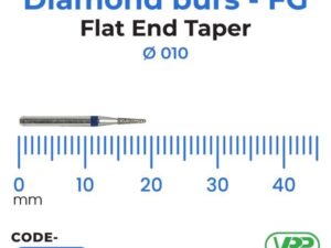 Microdont Diamond burs – FG Flat End Taper 1 pc. 010