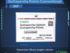 Coltene Guttapercha Points Conventional 100 pcs. ขนาด MF