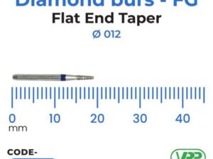Microdont Diamond burs – FG Flat End Taper 1 pc. 012