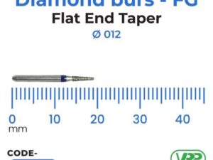Microdont Diamond burs – FG Flat End Taper 1 pc. 012