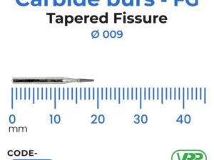 Microdont Carbide burs – FG Tapered Fissure 009