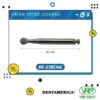 Dentamerica Green stone (coarse) finishing burs Round กรอช้า 12pcs