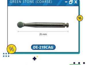 Dentamerica Green stone (coarse) finishing burs Round กรอช้า 12pcs