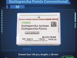 Coltene Guttapercha Points Conventional 100 pcs. ขนาด M