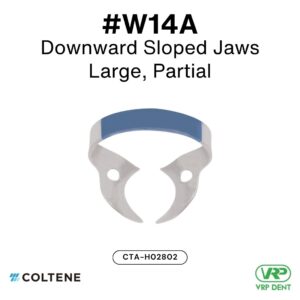 HySolate Dental Dam Clamps Fiesta WINGLESS, Matte, Color Coded #W14A CTA-H02802