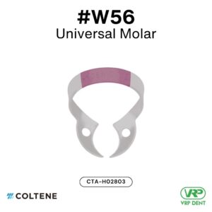HySolate Dental Dam Clamps Fiesta WINGLESS, Matte, Color Coded #W56 CTA-H02803