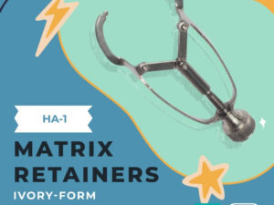 Matrix retainers Ivory-form with/without shields ก้ามปู HA-1