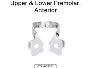 Hysolate Dental Dam Clamps WINGED Gloss Finish #00 CTA-H02762
