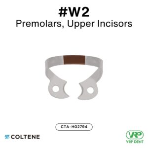 HySolate Dental Dam Clamps Fiesta WINGLESS, Matte, Color Coded #W2 CTA-H02794