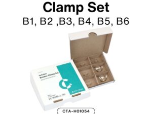 HySolate Dental Dam Clamps WINGLESS Gloss Brinker Clamp set CTA-H01054