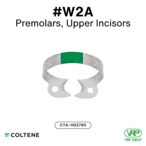 HySolate Dental Dam Clamps Fiesta WINGLESS, Matte, Color Coded #W2A CTA-H02795