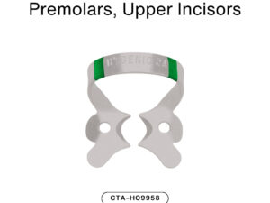 HySolate Dental Dam Clamps Fiesta WINGED, Matte, Color Coded #2A CTA-H09958
