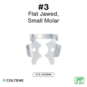 Hysolate Dental Dam Clamps WINGED Gloss Finish #3 CTA-H05689