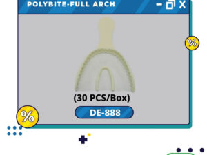 POLYBITE Disposable Impression Bite Registration Trays DE-888