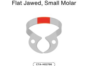 HySolate Dental Dam Clamps Fiesta WINGLESS, Matte, Color Coded #W3 CTA-H02796