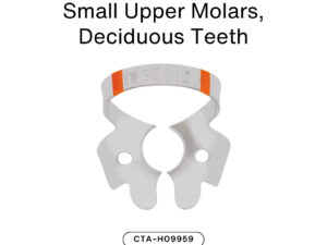 HySolate Dental Dam Clamps Fiesta WINGED, Matte, Color Coded #4 CTA-H09959