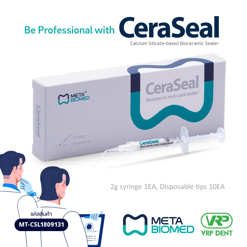 CeraSeal 2g with 10 tips Bioceramic sealer MT-CERASEAL - Image 5
