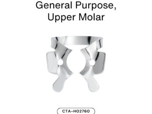 Hysolate Dental Dam Clamps WINGED Gloss Finish #8 CTA-H02760