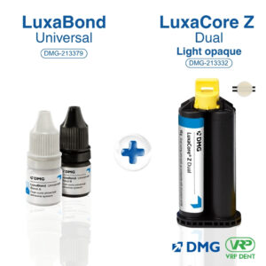 LuxaBond Universal + LuxaCore Z Dual Light Opaque DMG-213379+DMG-213332