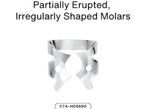 Hysolate Dental Dam Clamps WINGED Gloss Finish #14 CTA-H05690