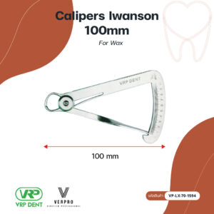 Calipers Iwanson 100mm คาลิปเปอร์ อุปกรณ์วัดความหนา VP-LX-70-1594
