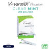 V-varnish premium VRC-04 Mint ฟลูออไรด์วานิช 1 กล่อง 200 ชิ้น