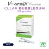 V-varnish premium VRC-01 Bubble gum ฟลูออไรด์วานิช 1 กล่อง 200 ชิ้น
