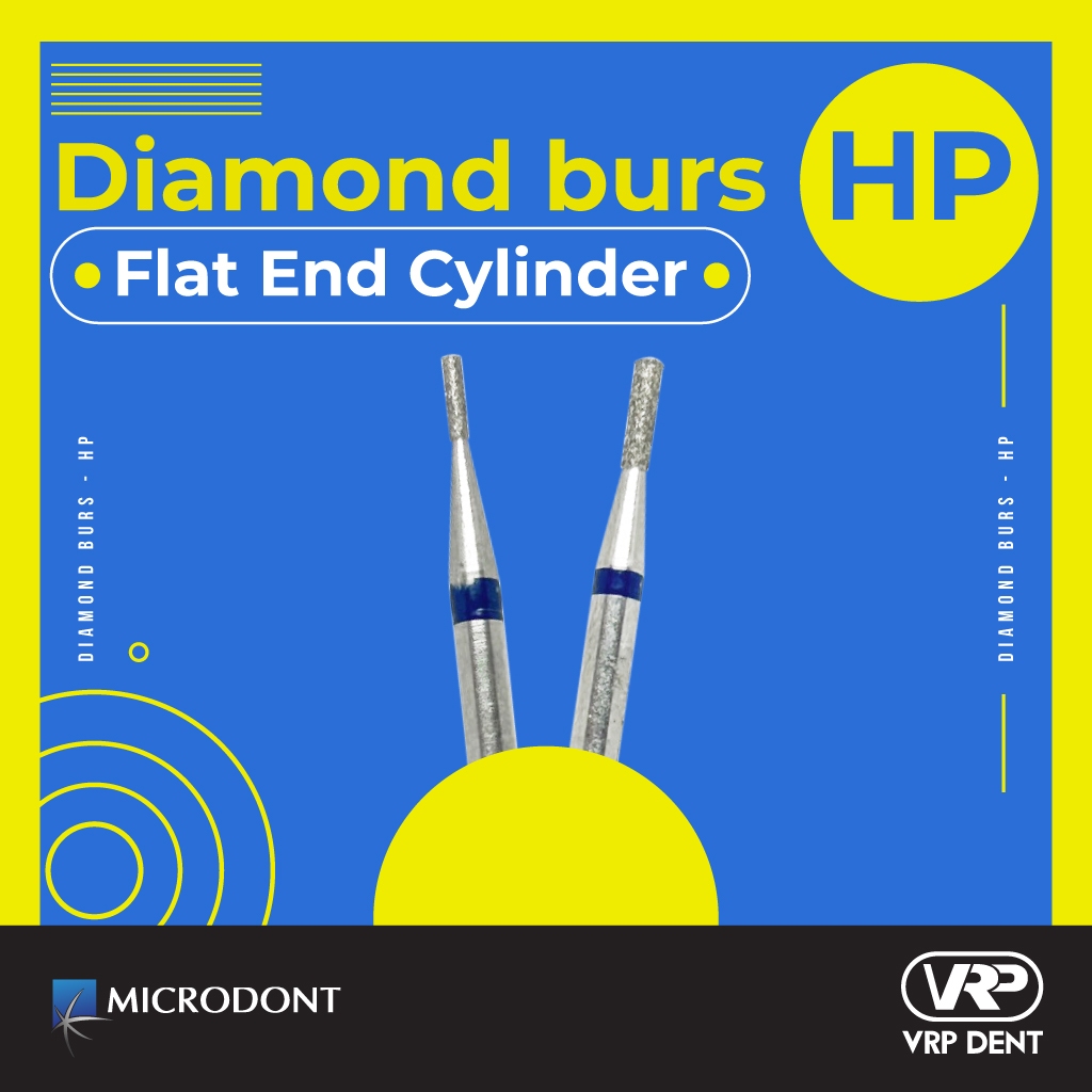 Diamond burs - HP Flat End Cylinder 1 pc. MI-PM56 - Image 2