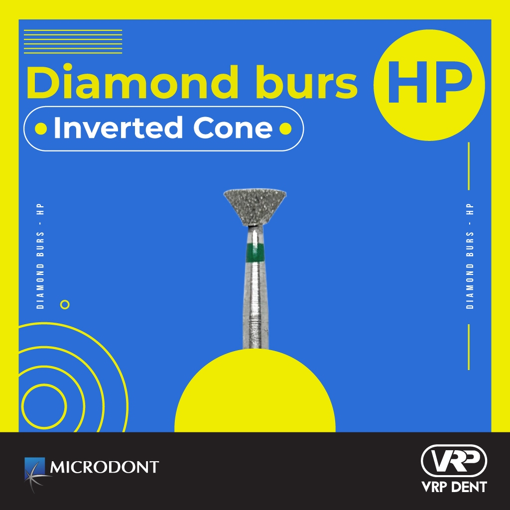Diamond burs - HP Inverted Cone 055 1 pc. MI-PM42G - Image 2