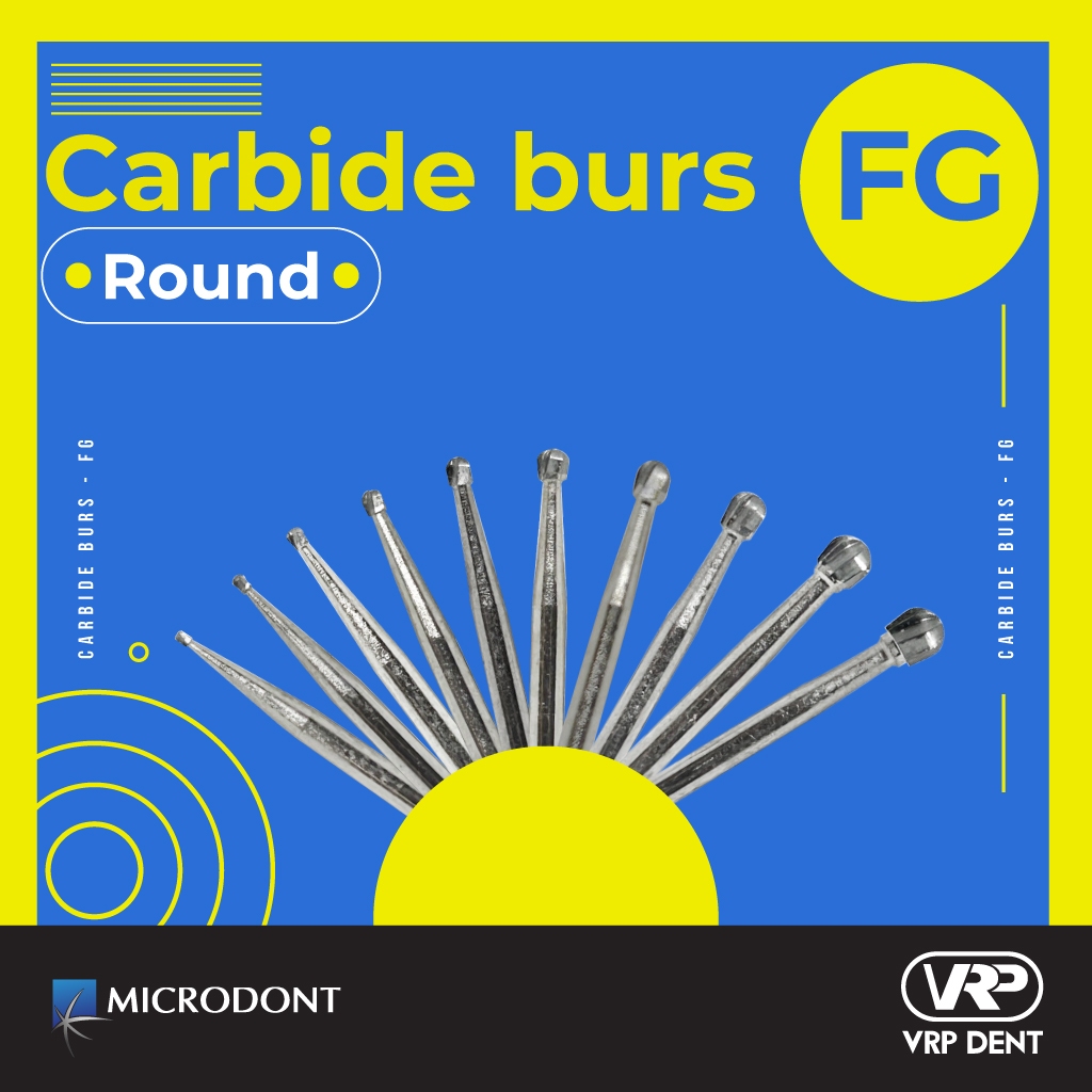 Carbide burs - FG Round MI-FG1/2 - Image 2