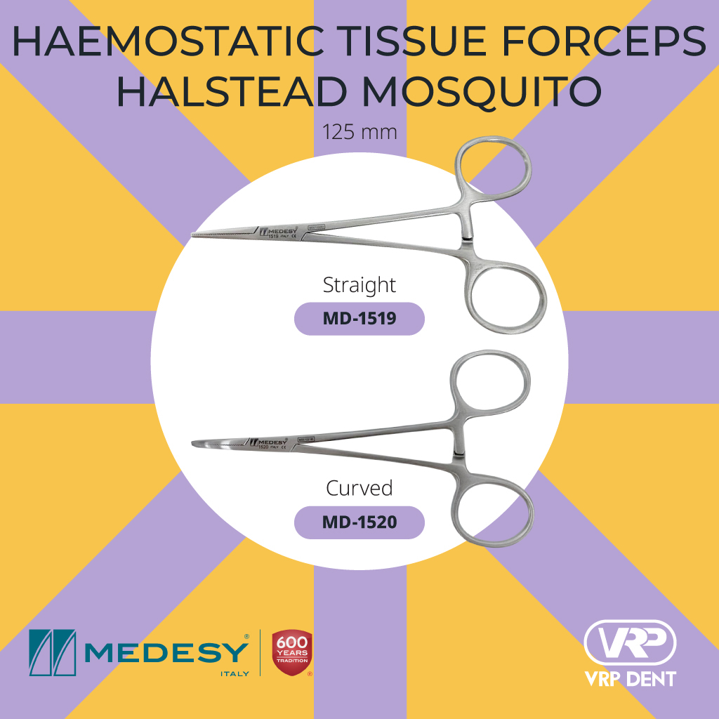 Artery Forceps / Haemostatic Tissue Forceps Halstead Mosquito 125 mm MD-1520 - Image 2
