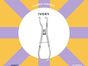 Clamp forceps Ivory MEDESY MD-5551