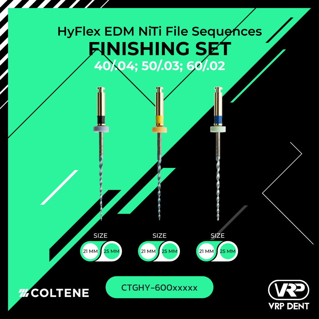 HyFlex EDM FINISHING SET 40/.04; 50/.03; 60/.02 21 mm CTGHY-60022268 - Image 2