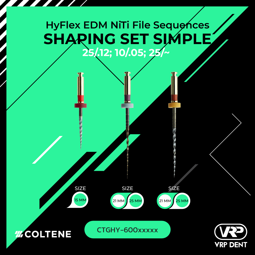 HyFlex EDM SHAPING SET 25/.12; 10/.05; 25/~ 21 mm CTGHY-60022267 - Image 2