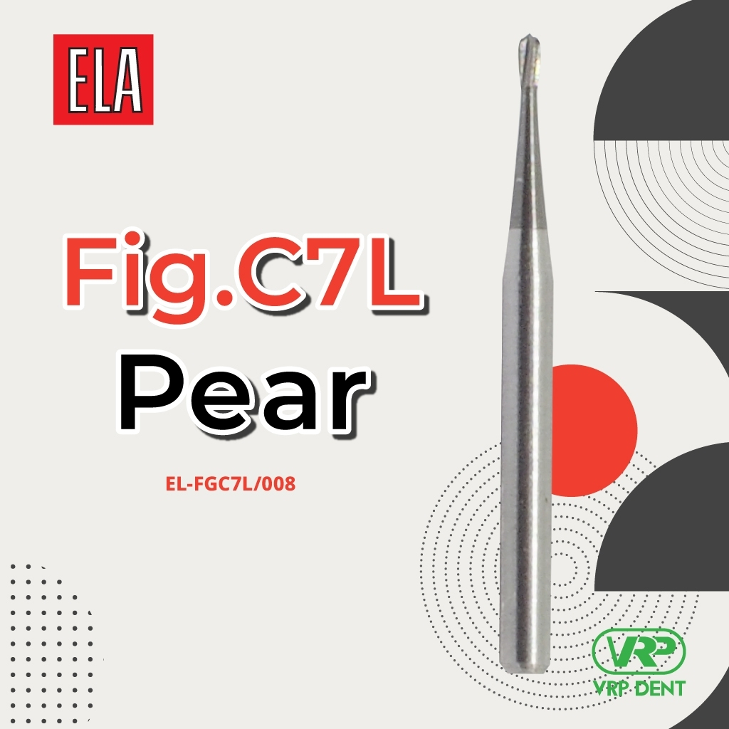 Carbide 330 Pear shape 1 pc. EL-FGC7L/008 - Image 2