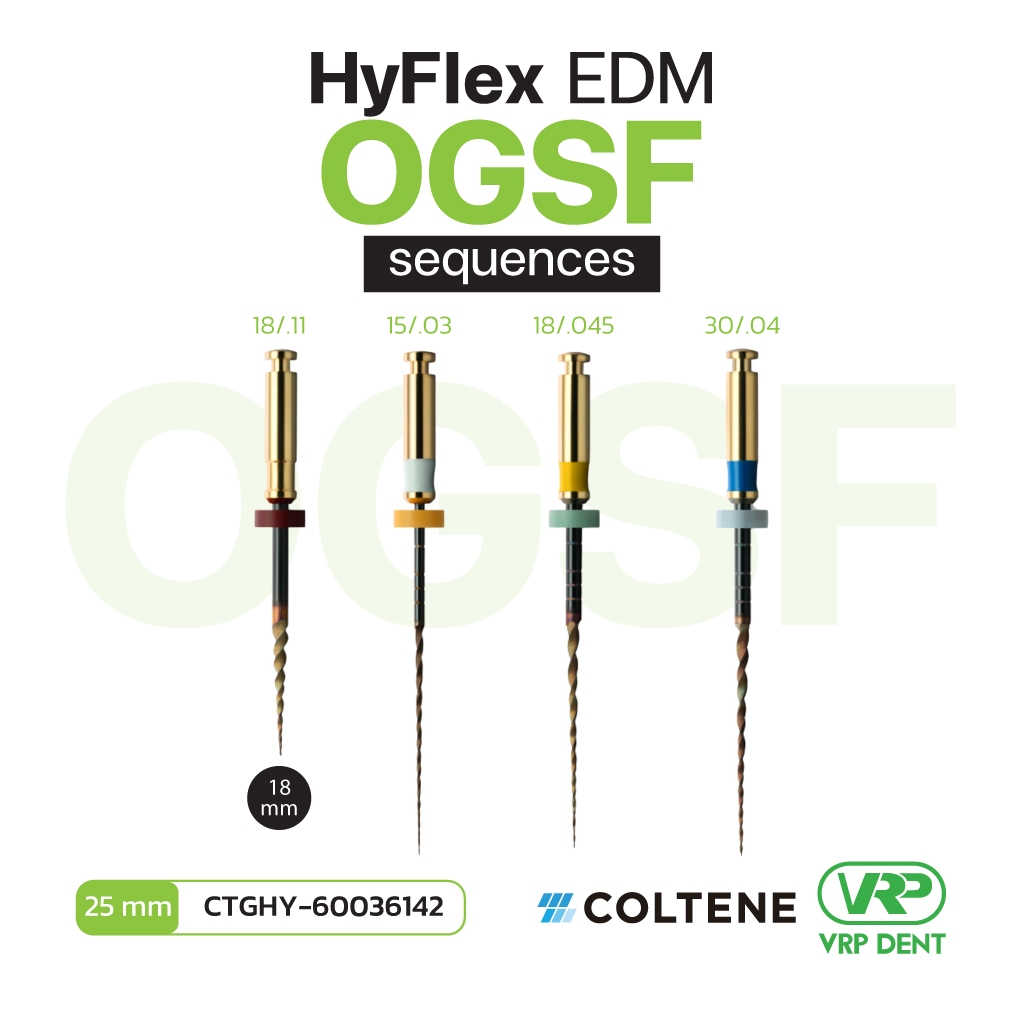 HyFlex EDM OGSF NiTi File Set 25 mm 4 pcs. CTGHY-60036142